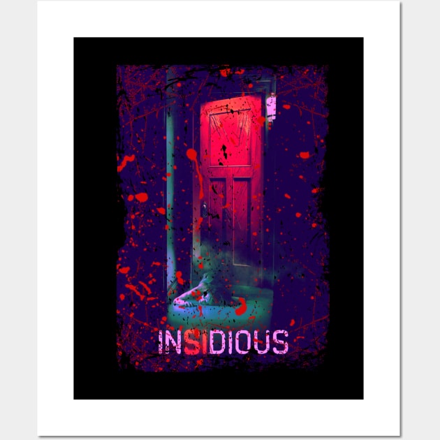 Ian Insidious Echoes Of Malevolence Wall Art by Crazy Frog GREEN